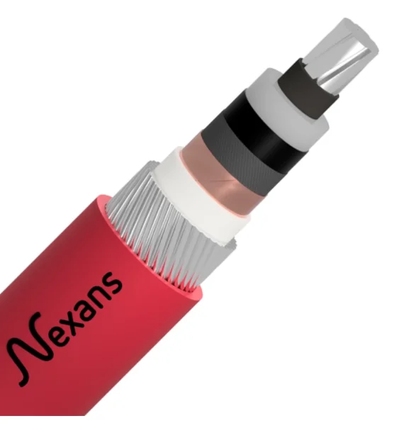 Nexans Armored Cable AL/XLPE/CTS/LSZH/AWA/LSZH – 19/33 kV