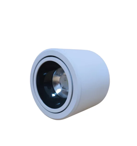 Delux TROYA 15W spot light 7W (70×65 mm, white+black, 6500K)