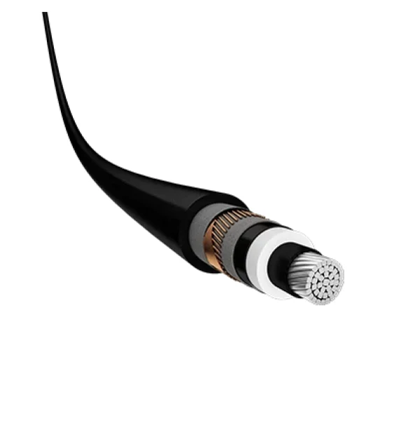 (NA2XS(F)2Y) XLPE insulated, water blocking semi-conductor tape, PE sheath, aluminum conductor single core high voltage cable