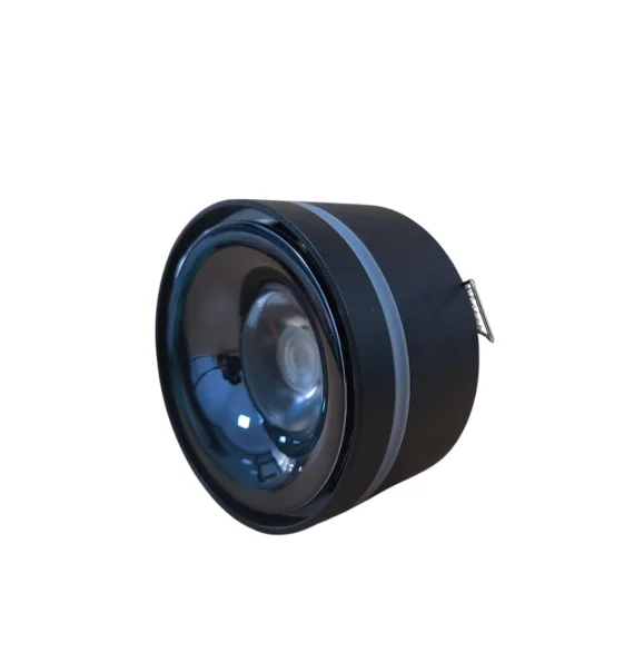 Delux ROMA 35B spot light 12W (85×45 mm, black+gun black, 6500K–4000K)