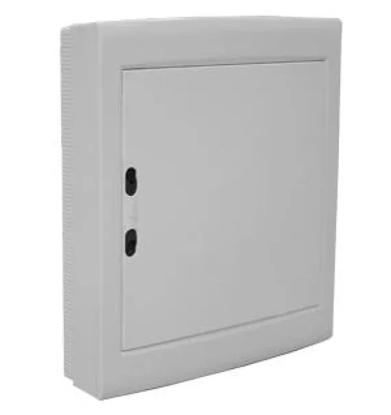 Çetinkaya ÇP 32954 440×654×95 mm ABS Suvaq Altı 54-lü (3×18) Ağ Opaq Qapaqlı Sığorta Qutusu