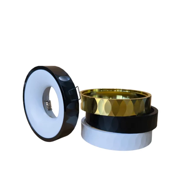 Delux PUMA 03 spot light (98×25 mm, different colors: gun black, golden, white, black)