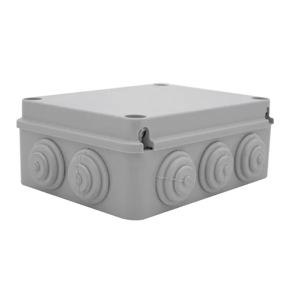 Çetinkaya WP 1054 310×230×130 Surface Mounted Opaque ABS Junction Box with Stopper – IP44