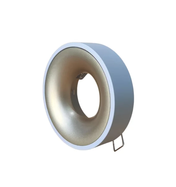 Delux PUMA 26 spot light (98 mm, white + sandy gold)