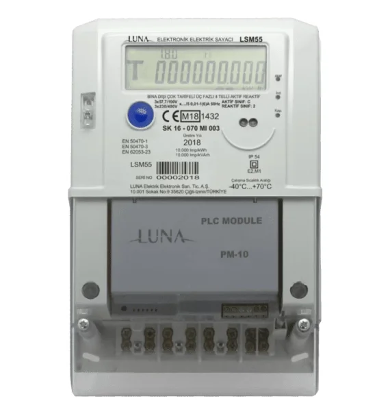 Luna LSM55 modular electricity meter