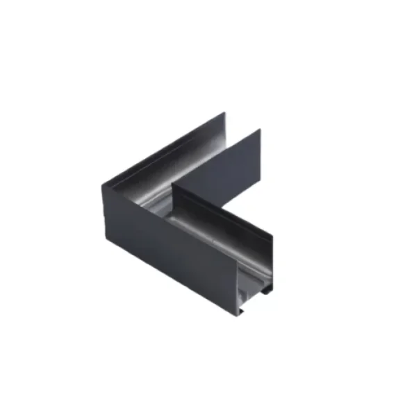 MAGNETIC RAIL MG-TR03-2 90° TURN PLASTER TOP RAIL