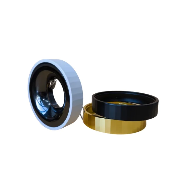 Delux PUMA 09 spot light (98×25 mm, different colors: white, black, gold)