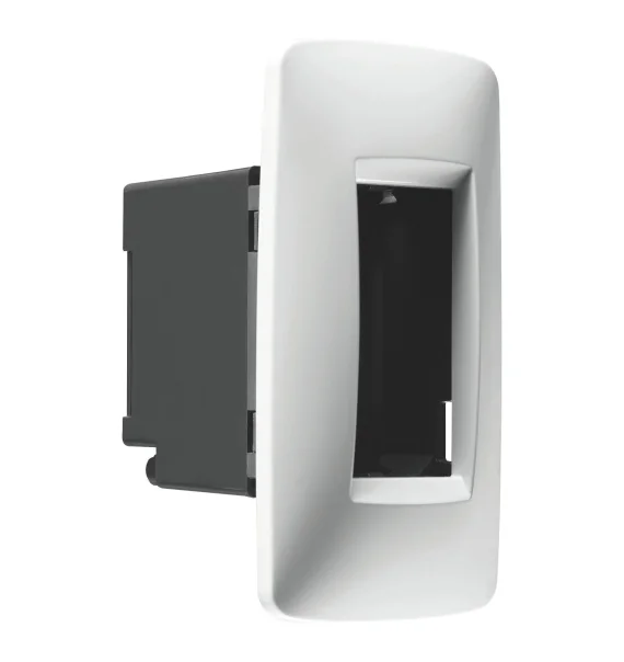 Gewiss CHORUSMART ONE Dekorativ Çərçivə – 2 Modul – Titan (Titanium) – Texnopolimer