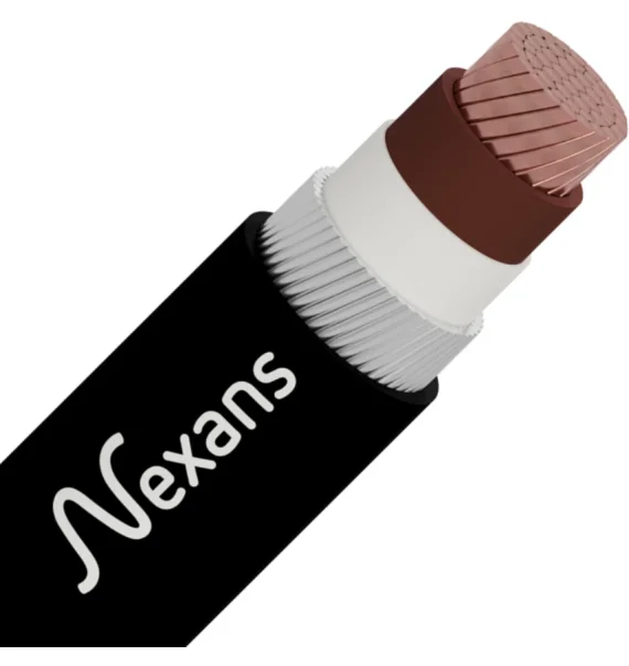 10517548 Nexans CU/XLPE/AWA/LSZH Armored HFFR Cable – 1 Core, 400 mm²
