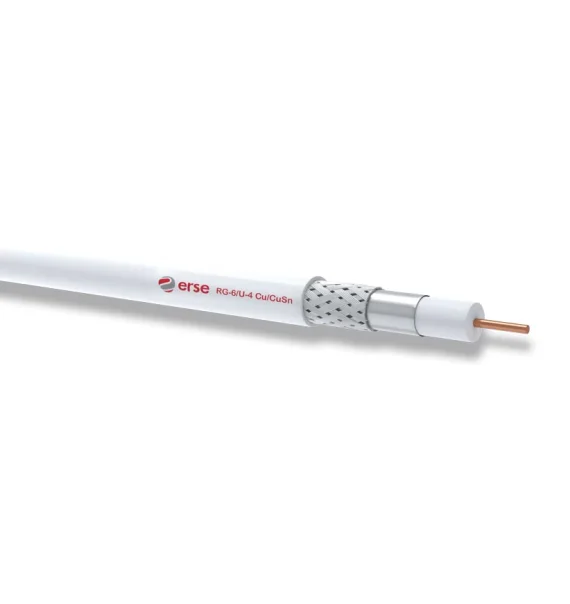 Erse RG 6/U-4 Cu/CuSn Coaxial Cable