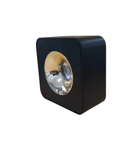 Delux YONCA-32B spot light (55×115 mm, black gold)