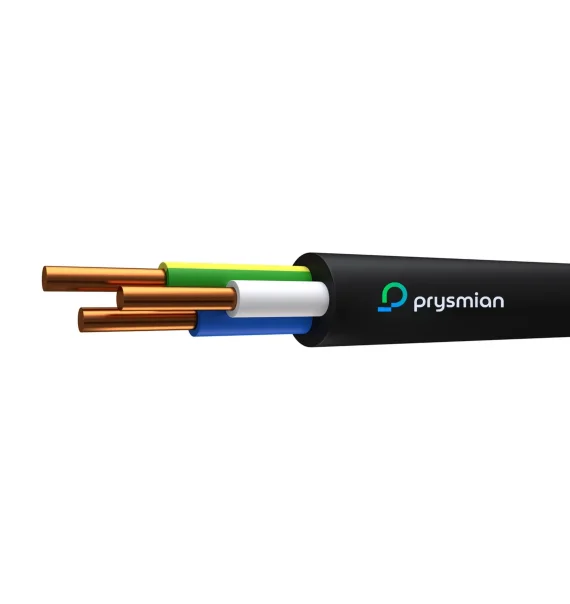 Prysmian VVGng(A)-LSLTx 1kV – Copper conductor, PVC insulated, low smoke, flame retardant power cable