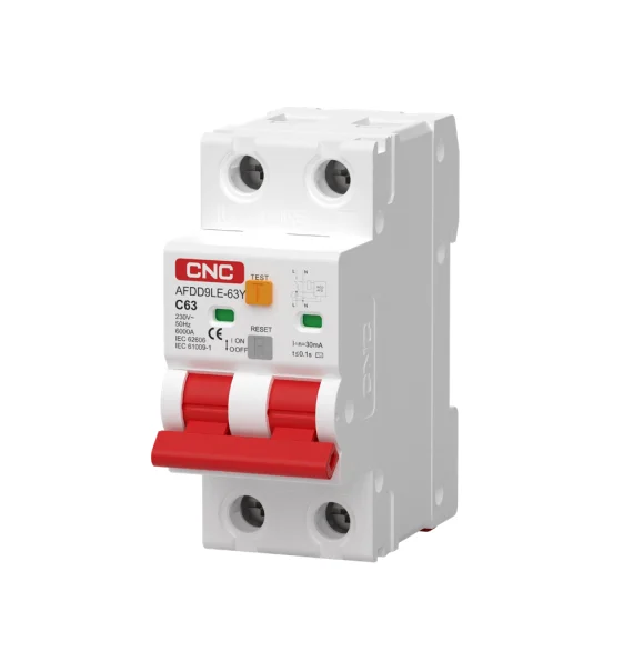 AFDD9LE-63Y Arc Fault Detection Device (AFDD+RCBO)