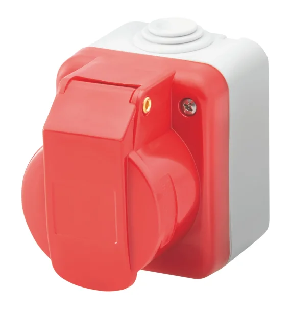 Gewiss 27 COMBI GW26223 – Industrial socket, 3P+E, 400V, 16A, IP44