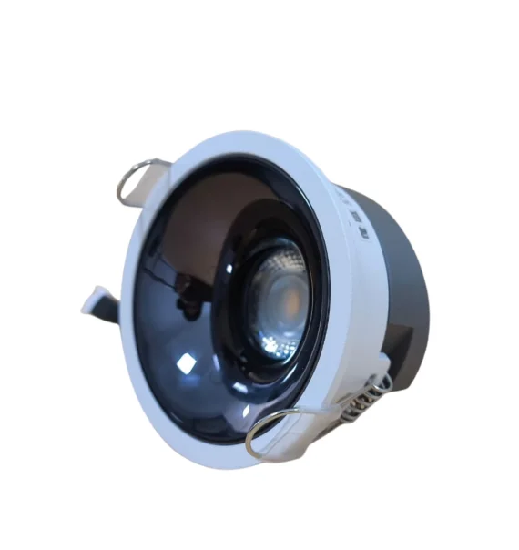 Delux ROMA 45 WGB spot light 10W (white + gun black, 4000K)
