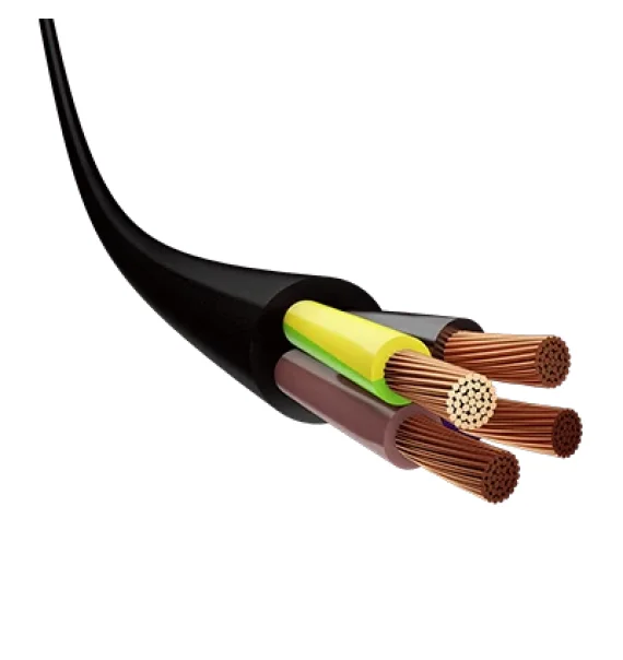 (KГ / H07G-F) Flexible copper power cable with rubber insulation