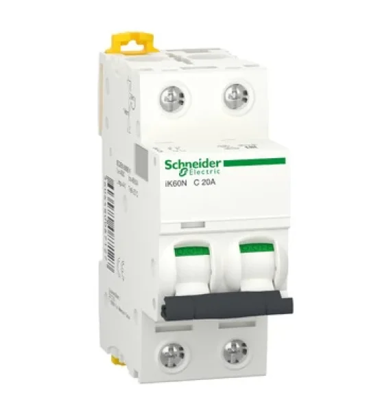 A9K24220 Schneider Electric iK60N Miniatür Avtomat – 2P, 20A, C əyri