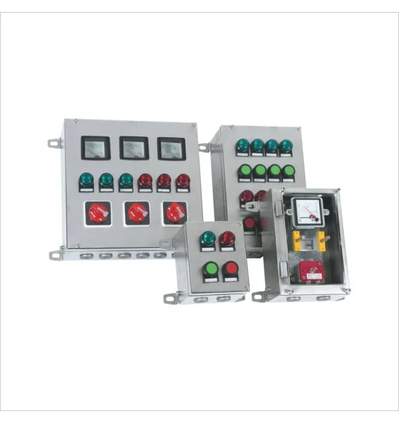 Warom BZC8050 stainless steel Exproof control station (IECEx, ATEX, CU-TR certified)
