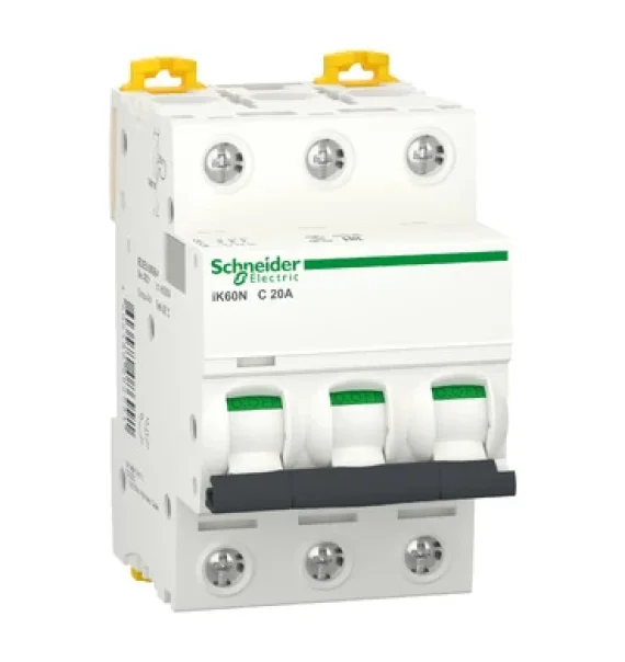 A9K24320 Schneider Electric iK60N Miniatür Avtomat – 3P, 20A, C əyri
