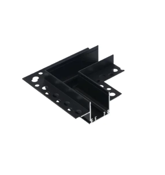 MAGNETIC RAIL MG-TR04-2 90° TURN PLASTER RAIL
