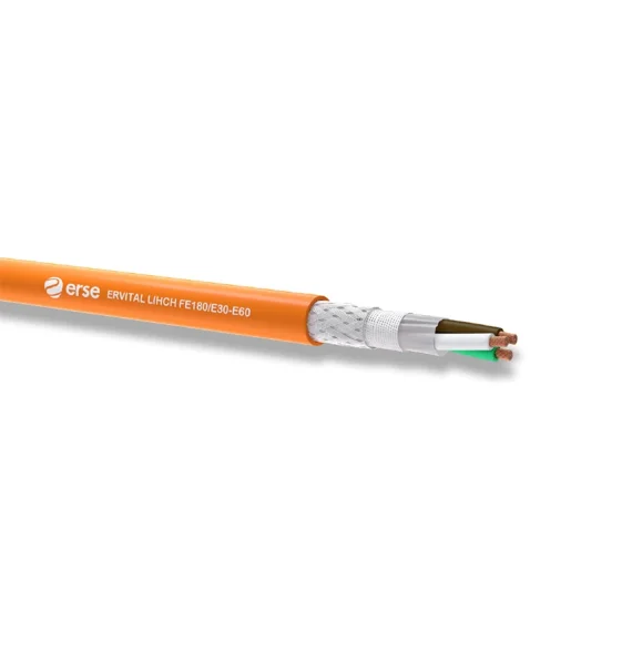 Ervital LIHCH FE180/E30-E60 Fire Resistant Cable