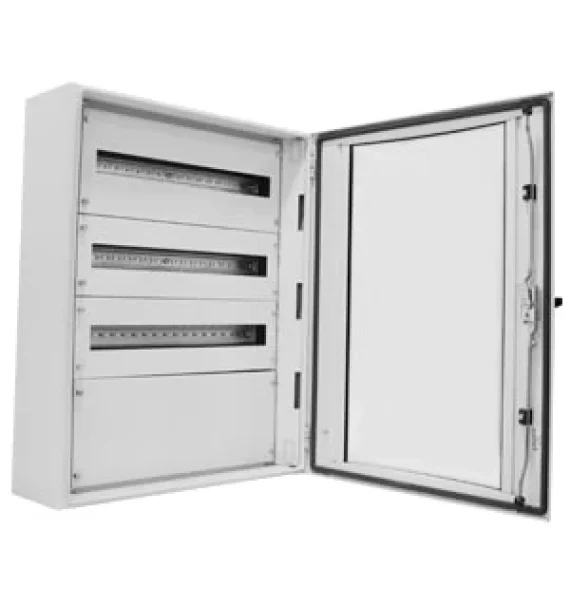 Chetinkaya CPD 6006020 SUMP 600×600×200 мм Настенный металлический корпус 48 (24×2) Страховой ящик с глухой крышкой