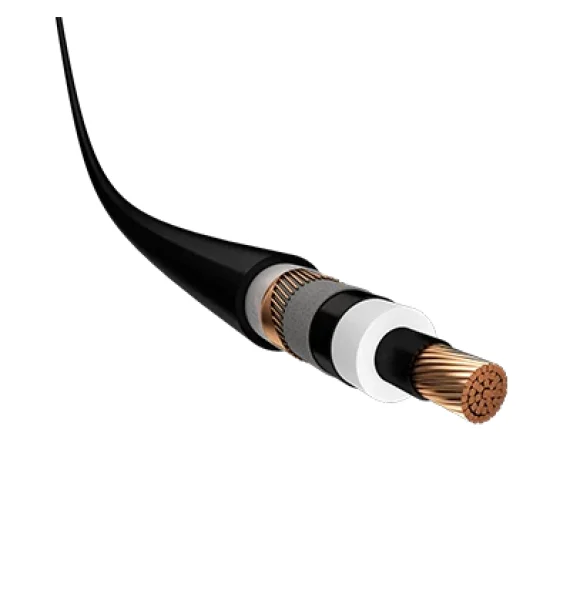 (N2XS2Yy) XLPE insulated, thickened PE sheath, copper conductor single core high voltage cable