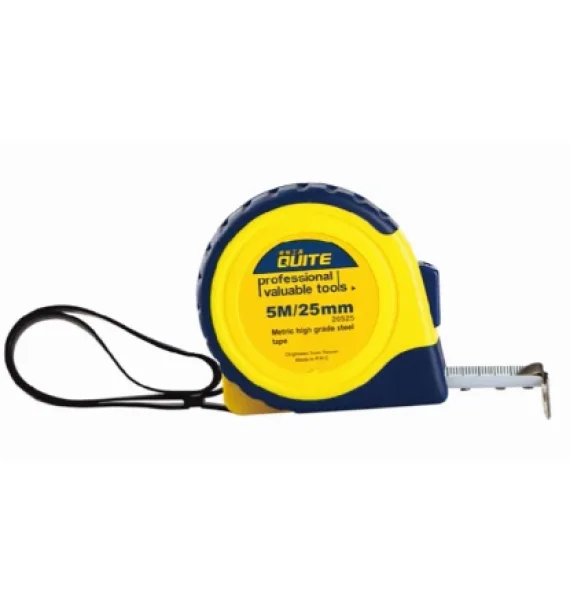 20316 Quite ABS Measuring Tape – High Quality Steel Tape, 3m / 5m / 7.5m / 8m / 10m