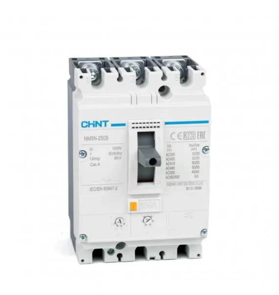 Chint Nm8N 250S Automatic Switch 3P 160A 50Ka Tm Type Adjustable Thermomagnetic Switch R