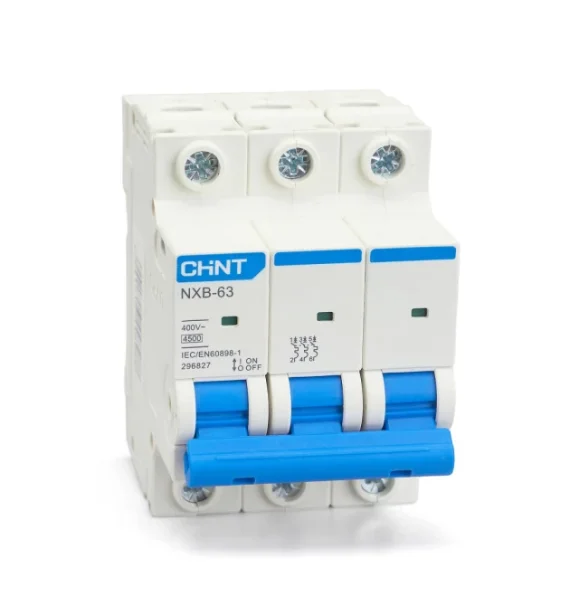 Chint Nxb 63 3P 10A 6Ka Xarakteristika C Avtomatik Acar