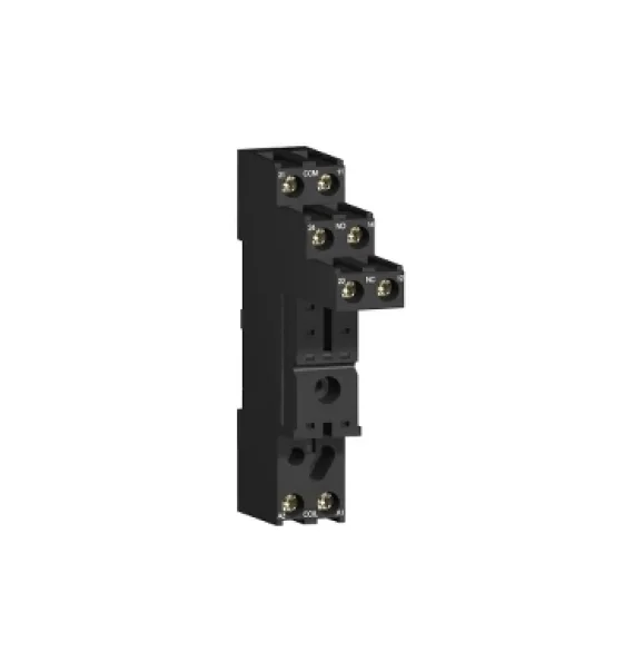 RSZE1S48M Socket for RSB type relay, separate contact, screw connector, 10A, 250V AC