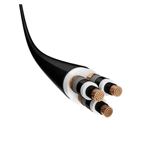 (N2XSEY) Prysmian XLPE Insulated, PVC Sheathed, Copper Conductor Three Core High Voltage Cable