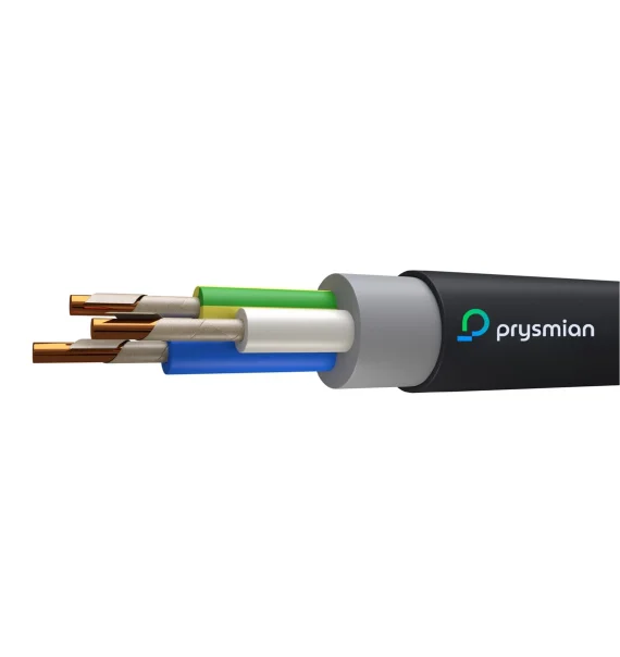 Prysmian VVGng(A)-FRLS 1kV – Copper conductor, PVC insulated, flame retardant cable
