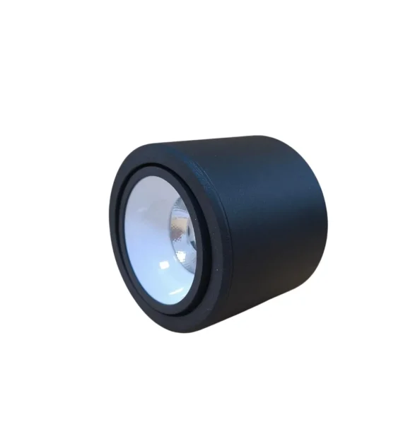 Delux TROYA 12B spot light 7W (70×65 mm, black+white, 6500K)