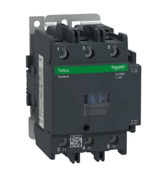 LC1D80M7 Schneider Electric TeSys D Kontaktor – 3P (3NA) – 80 А, 220 В переменного тока, 50/60 Гц, стандартная катушка