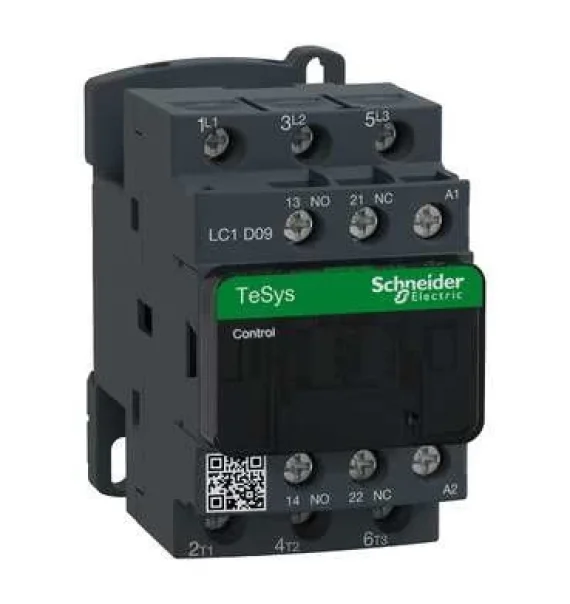 LC1D09M7 Schneider Electric TeSys D Contactor – 3P (3 NA) – AC-3 – <= 440 V 9 A – 220 V AC Coil