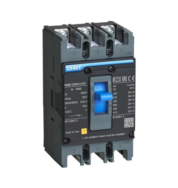 Chint Nxm 125S Automatic Switch 3P 40A 25Ka Tm Type
