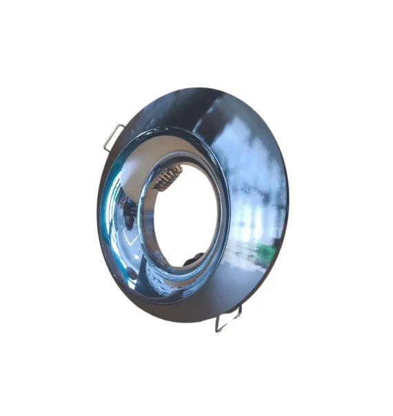 Delux PUMA 88 spot light (100×100×40 mm, gun black + chrome)