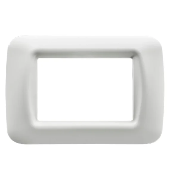 Gewiss GW22503 – Top System frame, 3 modules, technopolymer, glossy Cloud White, System series