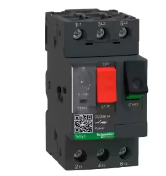 GV2ME14 Schneider Electric TeSys GV2 Motor Protection Circuit Breaker – Thermal-Magnetic – 6…10 A – Screw Connection