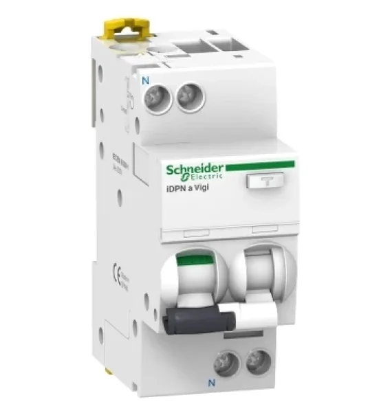 Schneider Electric iDPN a Vigi RCBO – 1P+N, 25A, C əyri, 4500A, AC tip, 30mA (A9D34625)