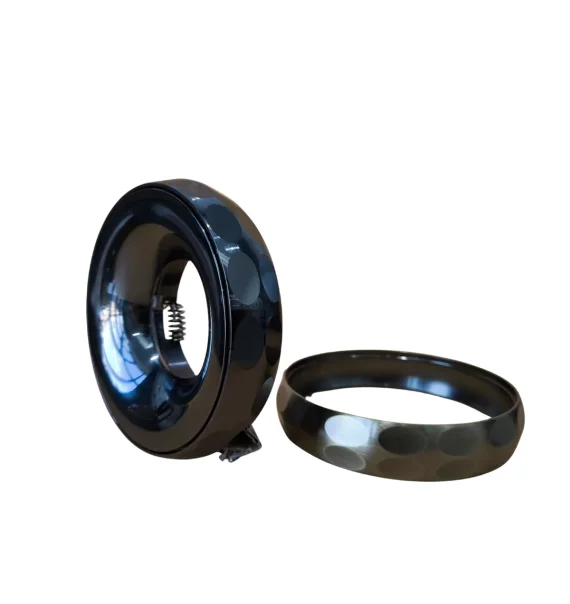 Delux PUMA 02 spot light (98×25 mm, color: gun black)