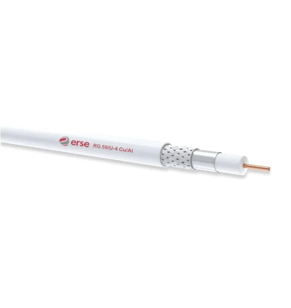 Erse RG 59/U-4 Cu/Al Coaxial Cable