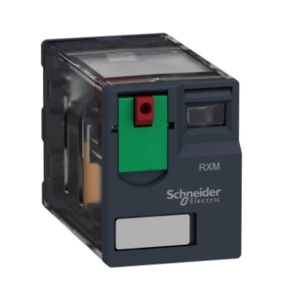 RXM4AB1P7 Miniature plug-in relay, 6A, 4 changeover contacts (CO), 230V AC