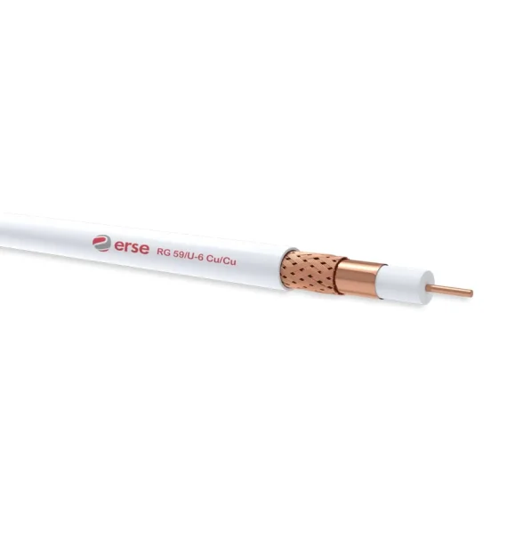 Erse RG 59/U-6 Cu/Cu Coaxial Cable