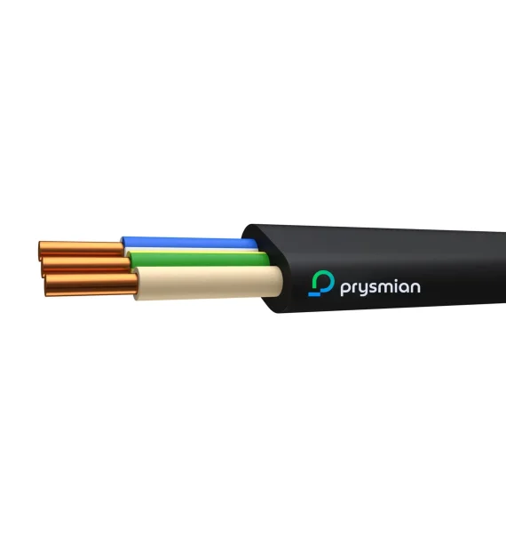 Prysmian PPG-Png(A)-HF 1kV – Copper conductor, halogen-free insulated, flame retardant and low smoke power cable