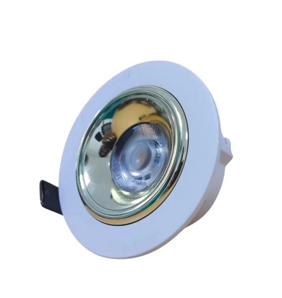 Delux ROMA 43WG spot light 10W (white + gold, 4000K)