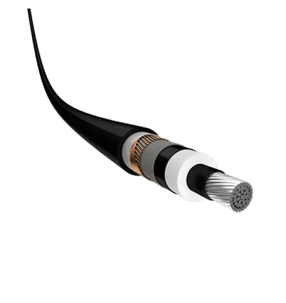 (NA2XS2Y) XLPE insulated, PE sheathed single core high voltage cable with aluminum conductor