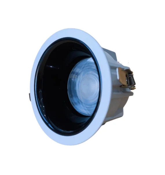 Delux ROMA 47 spot light (85 mm, white + black, 12W 4000K)