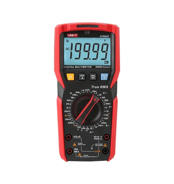 UNI-T UT89XE Digital Multimeter (with True RMS, NCV and Temperature Measurement)